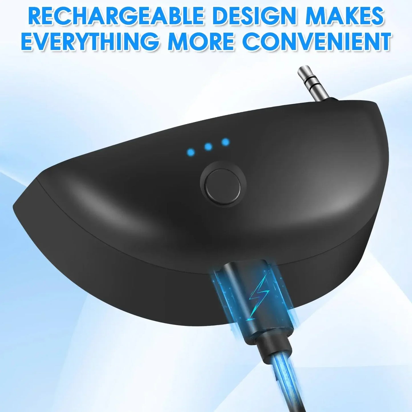 W1 Wired to Bluetooth Headphone Adapter – Wireless Converter for WK Series Earmuffs