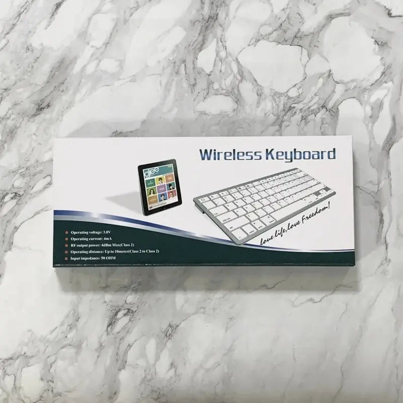 Japanese Ultra-Thin Lightweight Low-Noise Keyboard for Laptop, Computer & Surface