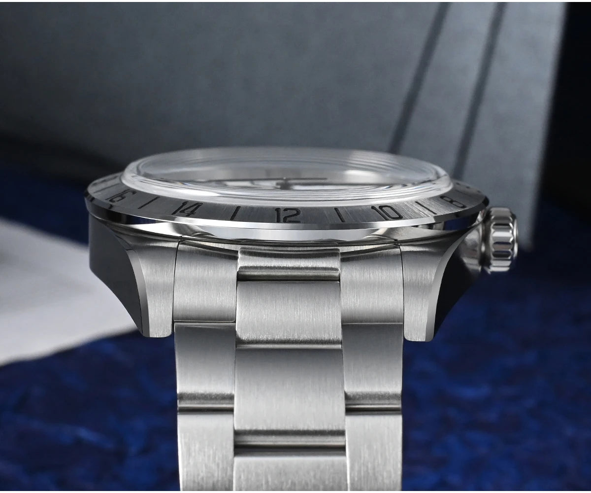San Martin 39mm NH34 BB GMT Automatic Mechanical Sport Watch — Sapphire Luminous Waterproof 100m for Men Relogio SN0054