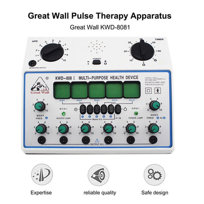 Electro Acupuncture Stimulator KWD808-I – Nerve & Muscle Therapy, 6 Waveforms, 6 Output EMS Massager