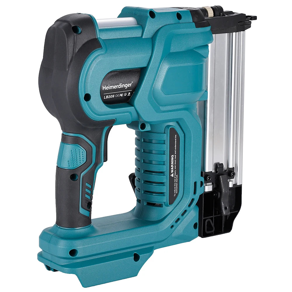 Cordless 18GA Nail & Staple Gun — 2-in-1 Nailer/Stapler, Makita Battery Compatible, 2 Modes, 500 Nails & Staples (Battery Not Included)