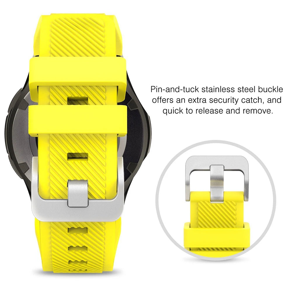 22mm Silicone Watch Strap for CMF Watch Series - Replacement Sport Band for CMF Watch 3 Pro, Watch Pro 2 and Compatible Models