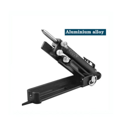 Multi-Function Adjustable Contour Gauge – Measuring & Scribing Ruler for Deep Holes, DIY Woodworking Compass Tool