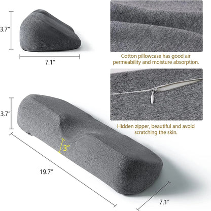 Cervical Memory Foam Contour Pillow – Ergonomic Orthopedic Bed Pillow for Side Sleepers & Neck Support