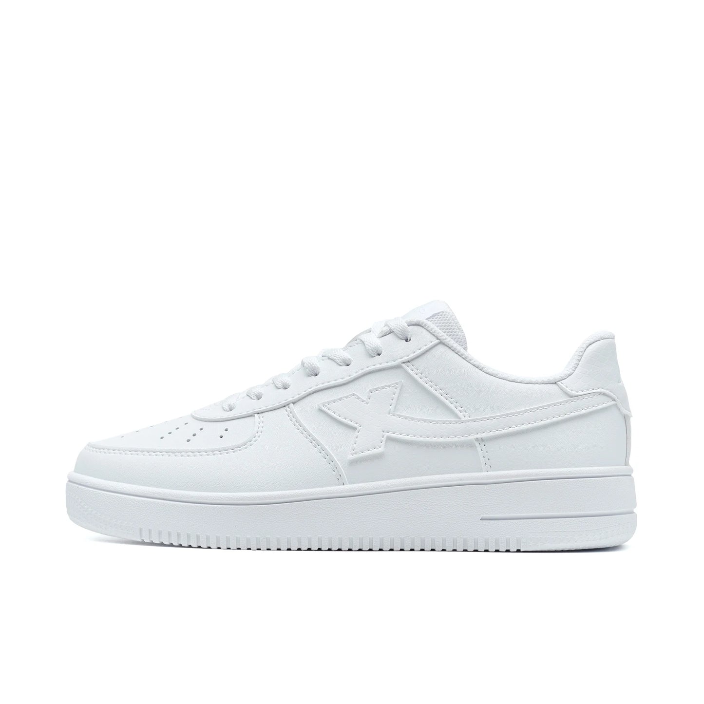 Xtep Men's Skateboarding Shoes - Trendy Street Style Low-Top Thick Sole Sneakers for Jogging & Casual Wear