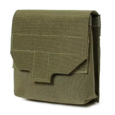 Tactical Mini MOLLE Utility Pouch - IFAK Medical EDC Gear Bag with Flashlight & Earplug Holder