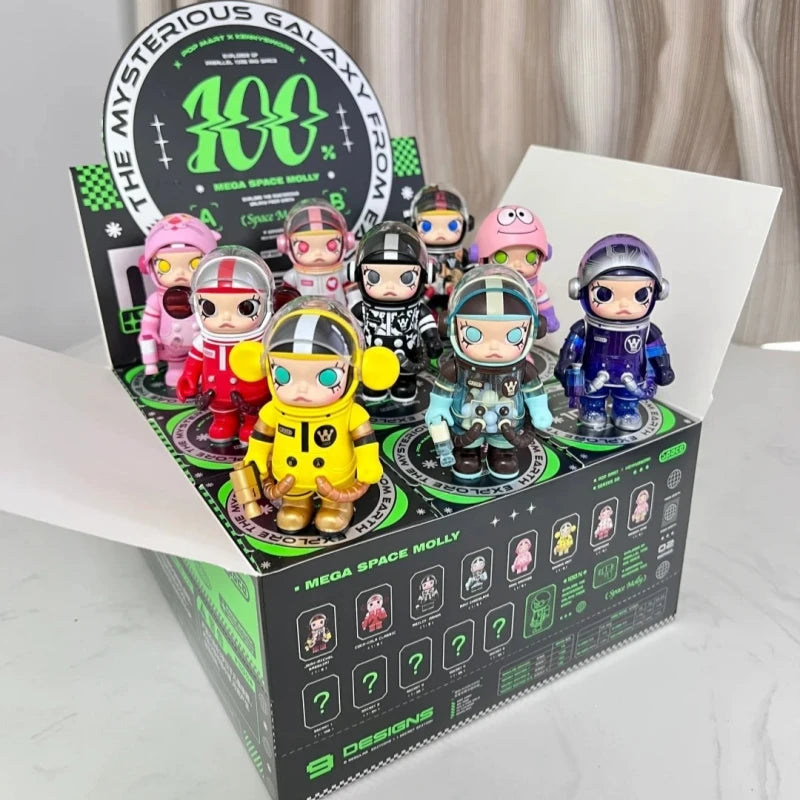 Genuine Mega Space Molly Series 2 Blind Box – 100% Kawaii Anime Action Figure Collectible Mystery Gift