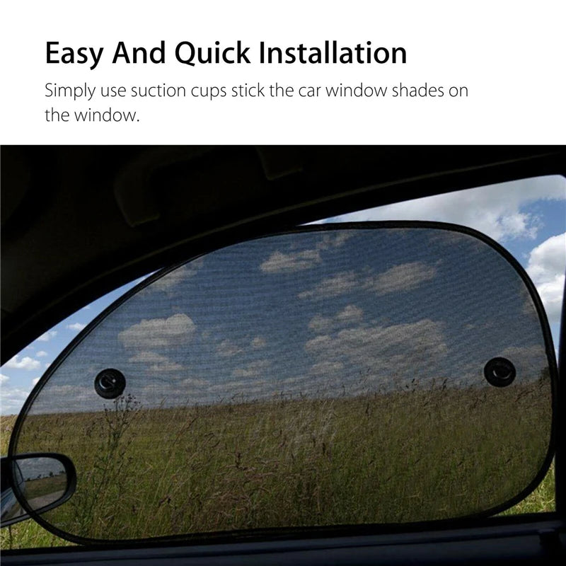 Universal Folding Windscreen Sunshade - Car Windshield Protector with Visor Reflector, Auto Window Sun Shade Accessories
