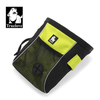 Truelove Waterproof Pet Treat Bag - High-Capacity Nylon Snack & Waste Bag for Outdoor Use