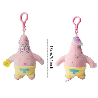 Anime Spongebob SquarePants Plush Toys – Patrick, Squidward, Mr. Krabs & Gary Stuffed Cartoon Toys, Birthday Gift for Kids