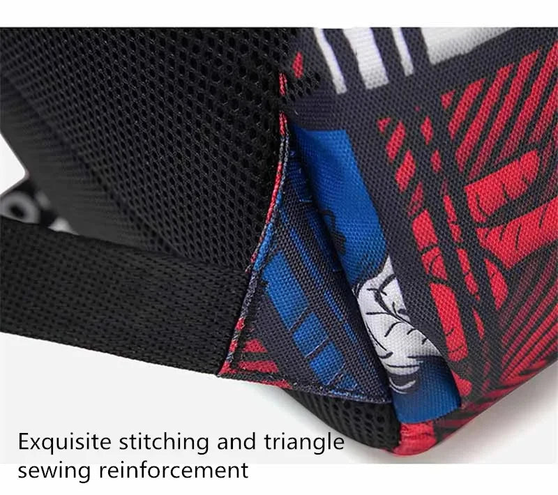 Anti-Theft Waterproof Backpack — Unisex Fabric Rucksack Travel Bag for School & Students