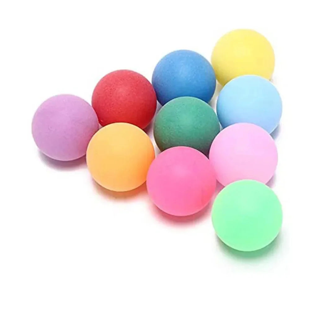 Colored Ping Pong Balls – 10/25/50pcs 40mm Entertainment Table Tennis Balls