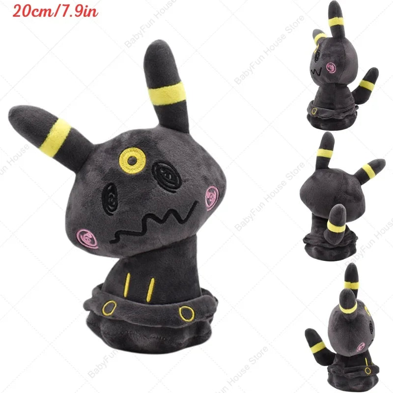 Pokémon Plush Toy Collection – Shiny Mimikyu, Charizard, Snorlax, Eevee Evolutions and Collectible Gift Dolls