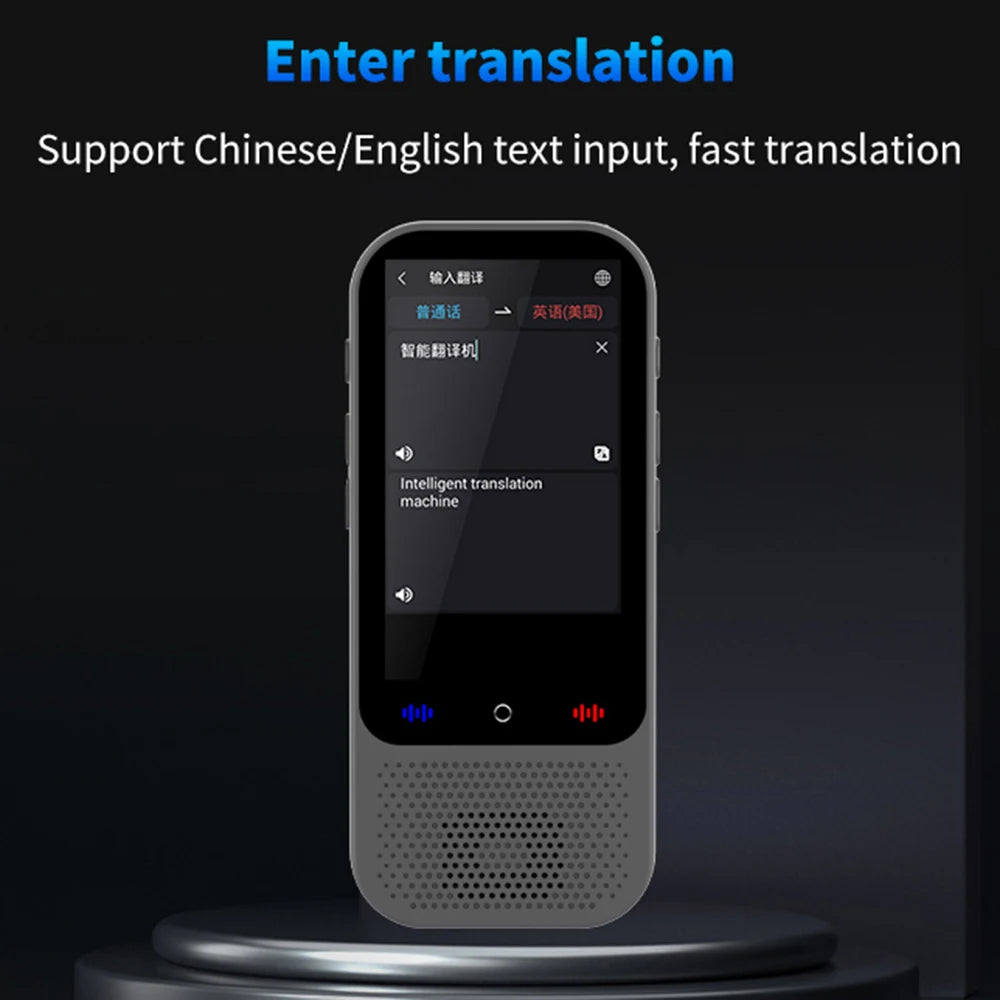S80 Pro Portable Language Translator Device - 138 Languages, Voice & Offline Translation, ChatGPT Function