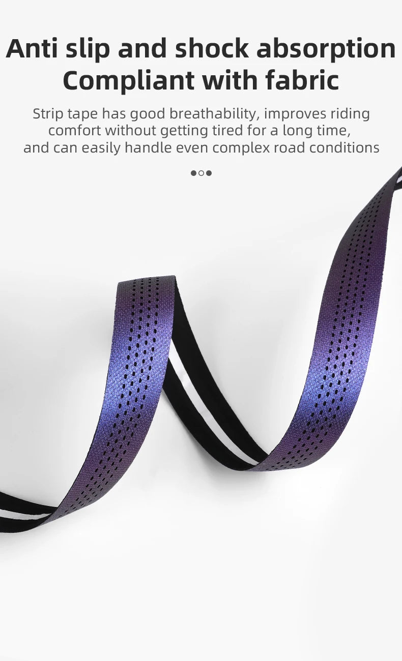 ESLNF Colorful Thickened Anti-Slip Handlebar Tape – Anti-Vibration Comfort Road Bike Bar Wrap