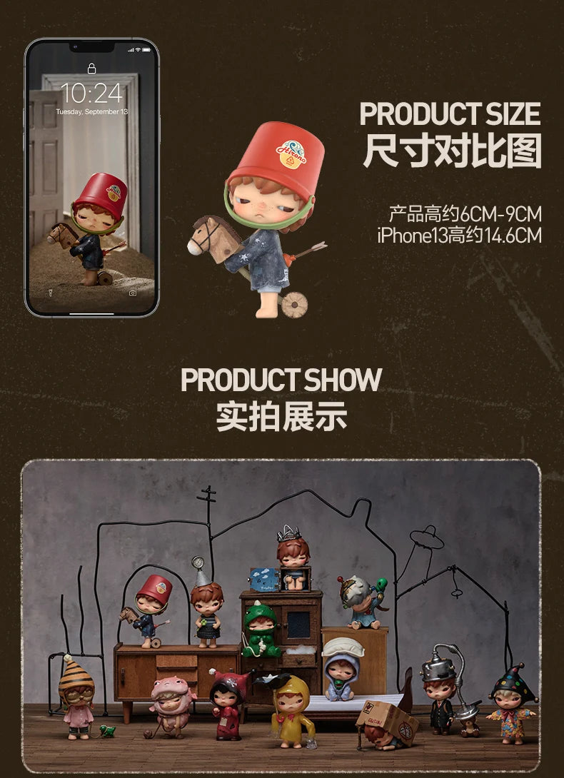 POP MART Hirono Echo Series Blind Box — Collectible Doll Figure, Desktop Ornament & Gift Toy Collection