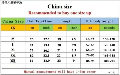 Men's Cotton Boxer Briefs - Breathable Soft Underwear with Extra-Large Pouch, Comfortable Stretch Fit