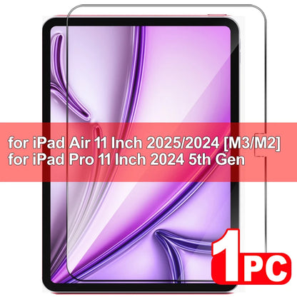 Tempered Glass Screen Protector for iPad — Shatterproof Protective Film for iPad Air 11, 11th & 10th Gen, 11–13-inch Models