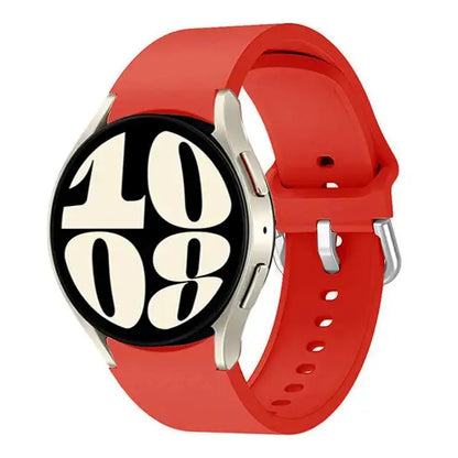 Samsung Galaxy Watch Silicone Sport Band - Replacement Strap for Galaxy Watch 4, 5, 6, 7, 5 Pro and Classic 40mm, 44mm, 45mm