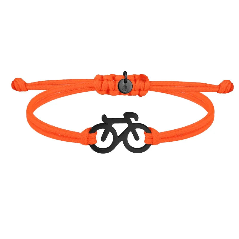 2025 Fashion Bicycle Bracelet – Trendy Pink Sports Cycling Pendant Jewelry