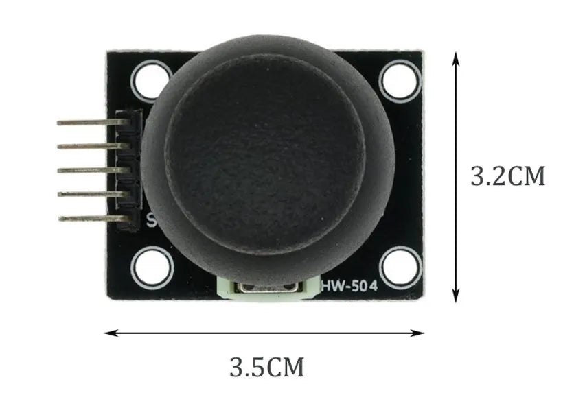 1/5/10PCS Arduino Dual-Axis XY Joystick Module – High-Quality PS2 Control Lever Sensor KY-023
