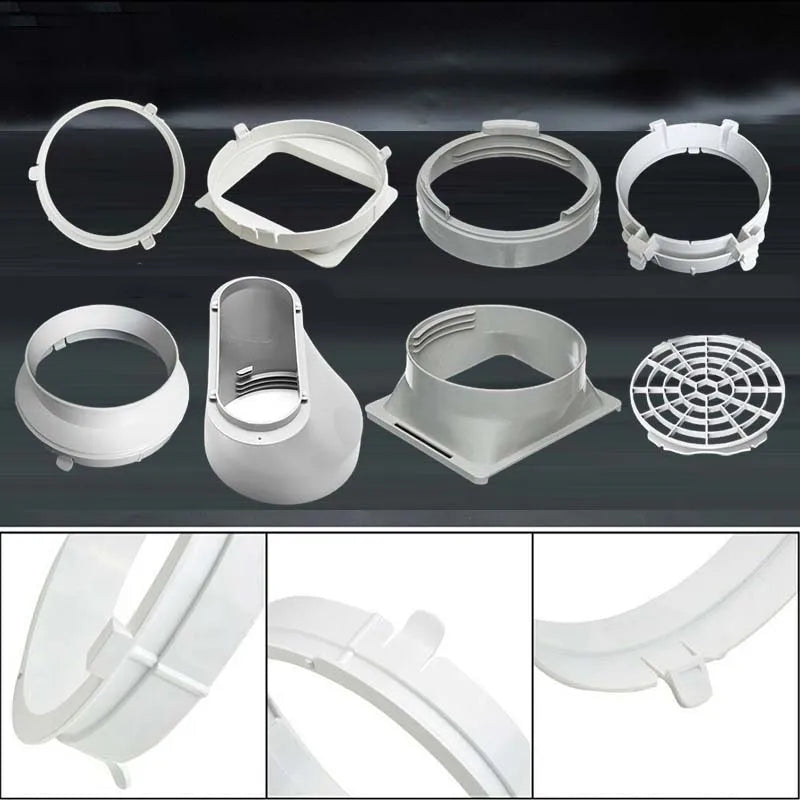 150mm Portable AC Exhaust Hose Connector – Replacement Duct Interface & Window Adapter for Air Conditioner Units