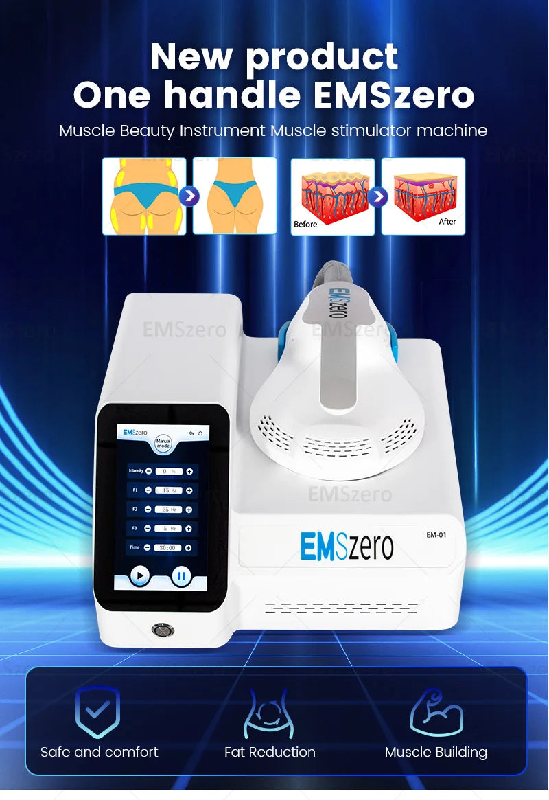 EMSzero Mini Body Sculpting Machine | NEO RF Electromagnetic Muscle Stimulation & Fat Removal 2025
