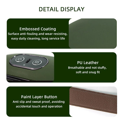 Bionic Finger Wireless Neck & Shoulder Massager — Brushless Motor Cervical Kneading Shawl