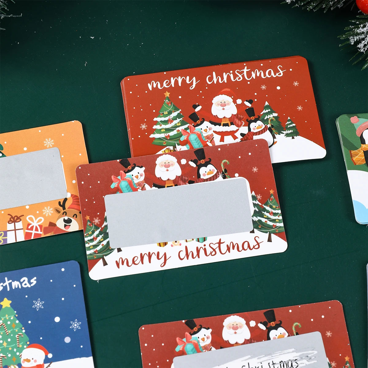 Christmas Scratch Cards 2025 — DIY Merry Xmas Decorations & Surprise Gifts for Home, Navidad & New Year 2026