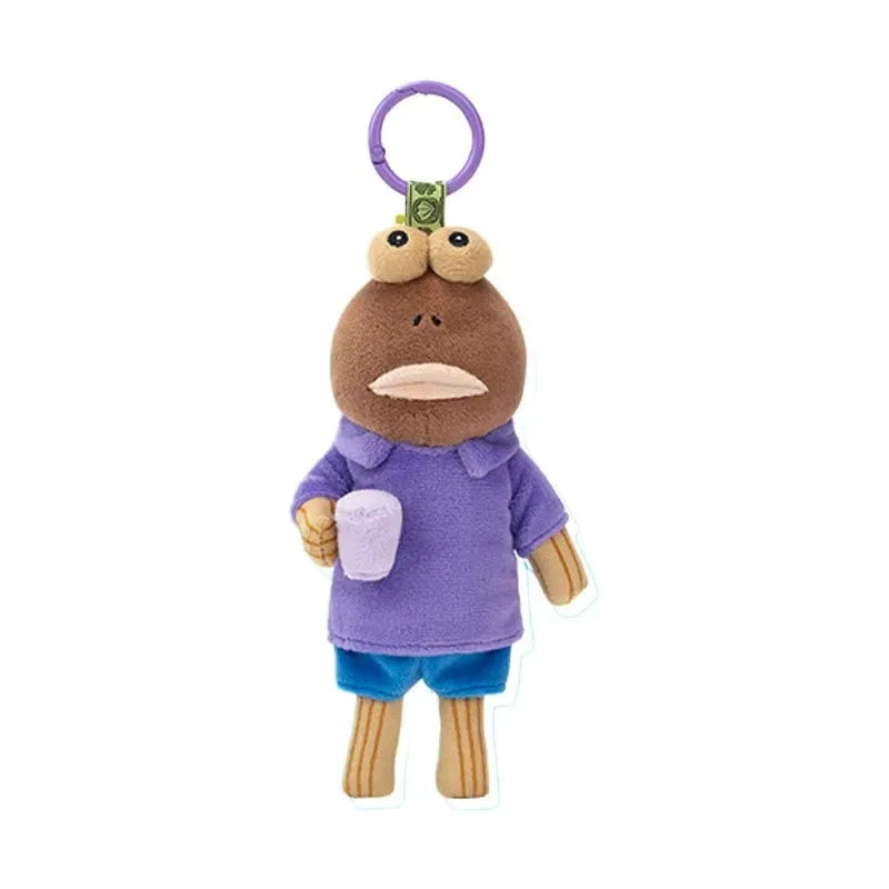 SpongeBob SquarePants Plush Keychains - Bikini Bottom Character Bag Charms, Cute Cartoon Pendants & Collectible Gifts