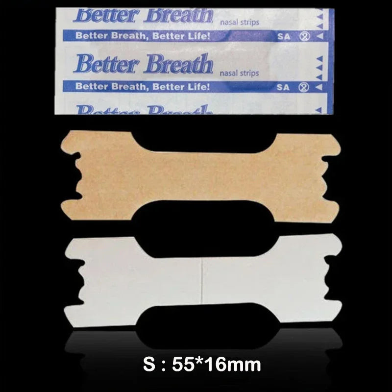 100/200/300PCS Nasal Breathing Strips — Anti-Snoring Nose Patch for Better Sleep and Easier Breathing