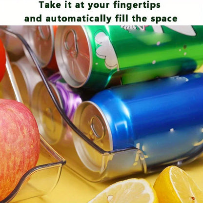 Kitchen Storage Can Dispensers – Soda & Food Can Organizer for Refrigerator & Freezer