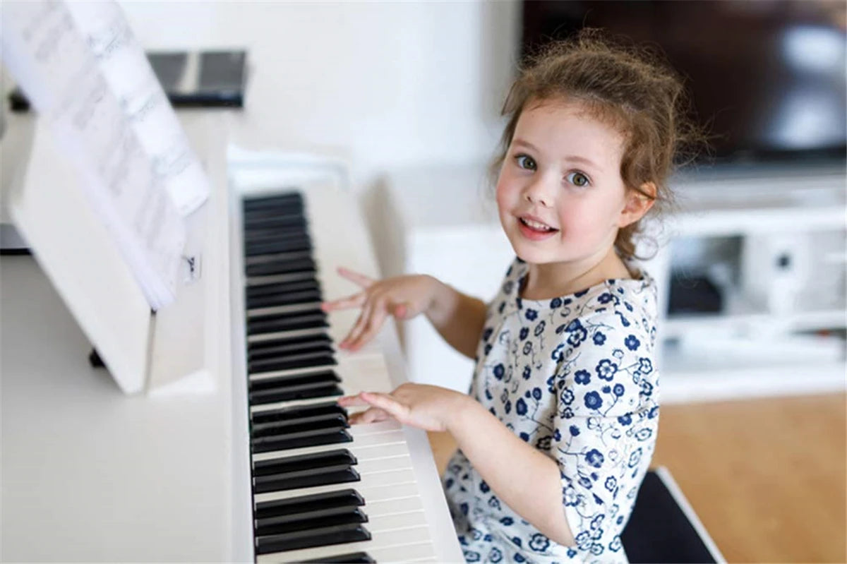 Piano Keyboard Stickers – White & Black Note Labels for 37 49 54 61 88  Keys, Electronic Piano Music Stickers