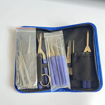 Broken Key Extractor Locksmith Tool Kit - Broken Key Removal Set for Easy Lock Repair