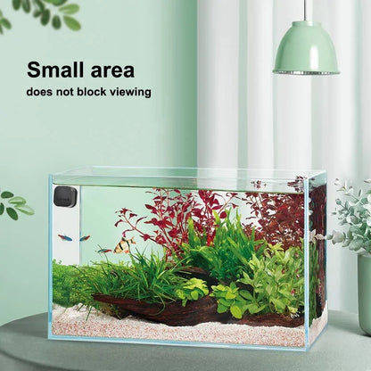 Mini Square Magnetic Brush – Strong Magnetic Cleaner for Fish Tanks, Algae Removal for Small Aquariums