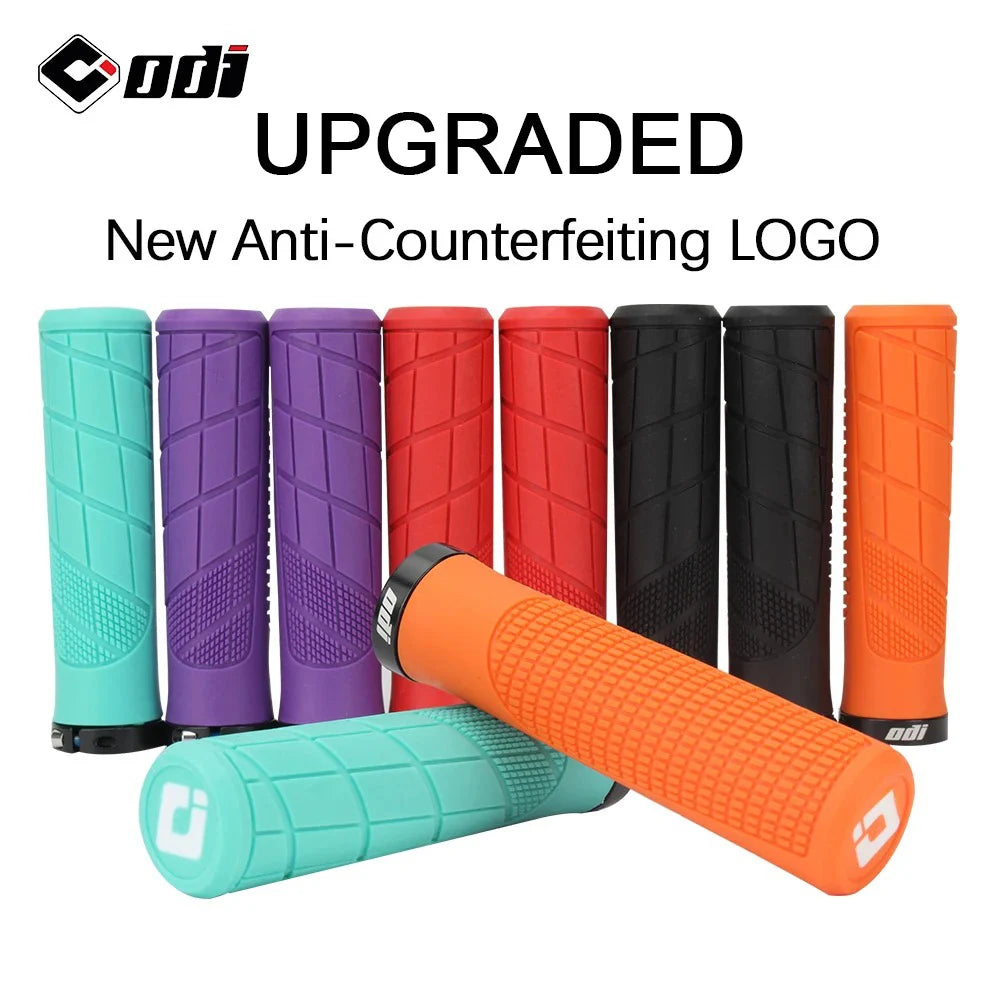 ODI Lock-On Bicycle Grips – Anti-Slip MTB Handlebar Covers for Mountain Bike, BMX, Folding & DH Cycling Parts