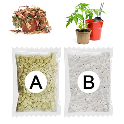 AB Two-Part Fertilizer Set – Hydroponic Plant Food for Flowers, Vegetables, and Grass Nutrients