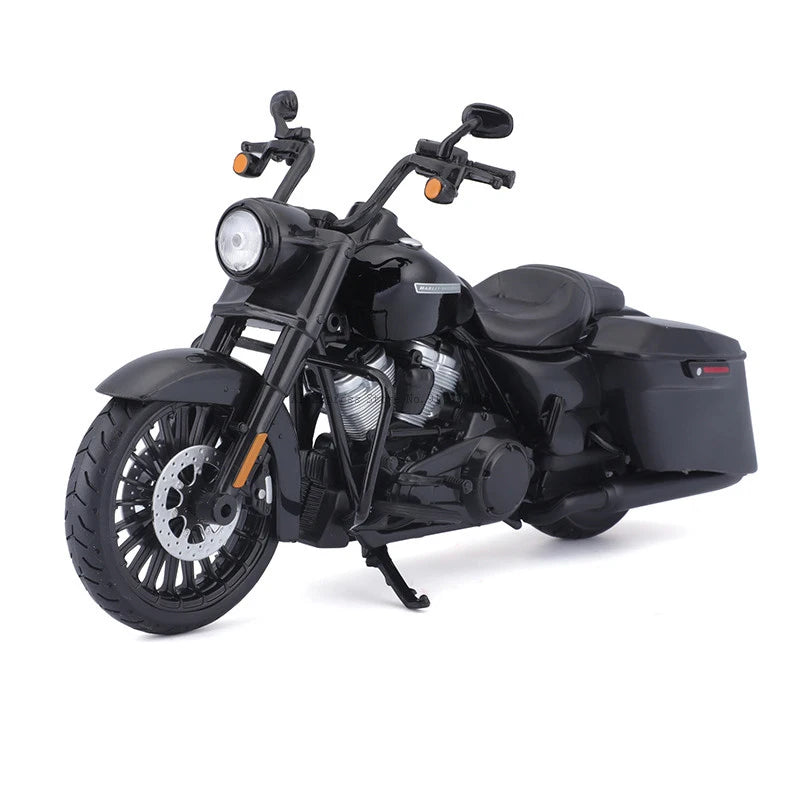 Maisto 1:12 Harley Davidson 2017 Road King Special – Classic Die-Cast Motorcycle Model Collectible Toy Gift