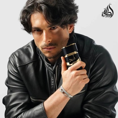 Lattafa Asad for Men — Arabian Pheromone Cologne to Attract Women, Fragrance Perfume for Men, Ideal Birthday Gift