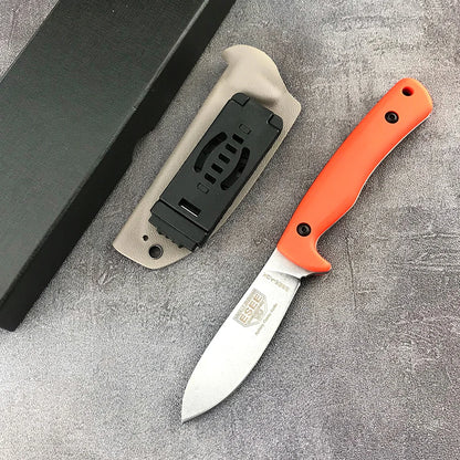 ESEE AGK Fixed Blade Knife - D2 Steel Outdoor Knife with Sheath for Hiking, Fishing, Climbing & Camping