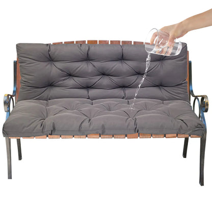 Waterproof Outdoor Bench Cushion – UV Resistant Sunscreen Seat Pad for Wood Chairs, Porch Swings & Indoor/Outdoor Seating
