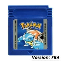 Pokemon GBC Game Cartridge — Red, Blue, Crystal, Gold, Green, Silver, Yellow 16-Bit for GB/SP