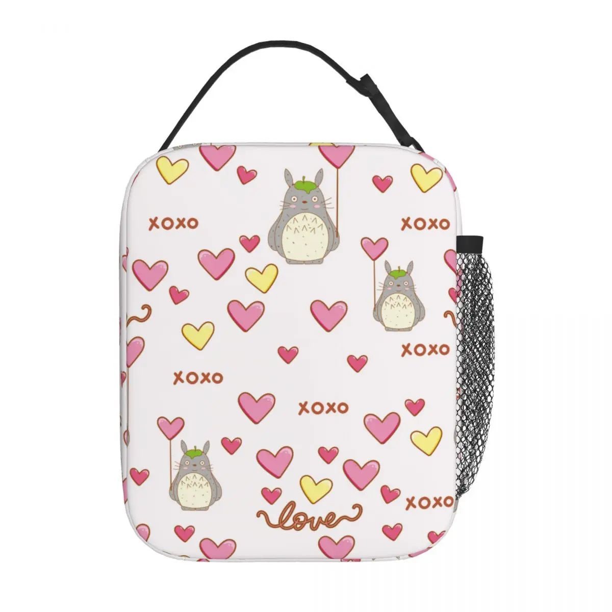 Totoro Miyazaki Anime Insulated Lunch Tote Bag – Portable Thermal Cooler for School & Office