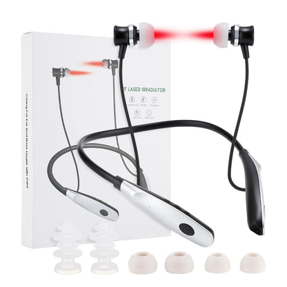 Portable Nasal and Ear Canal Laser Irradiator – Rechargeable 650nm Neck-Hanging Laser for Tinnitus Reduction