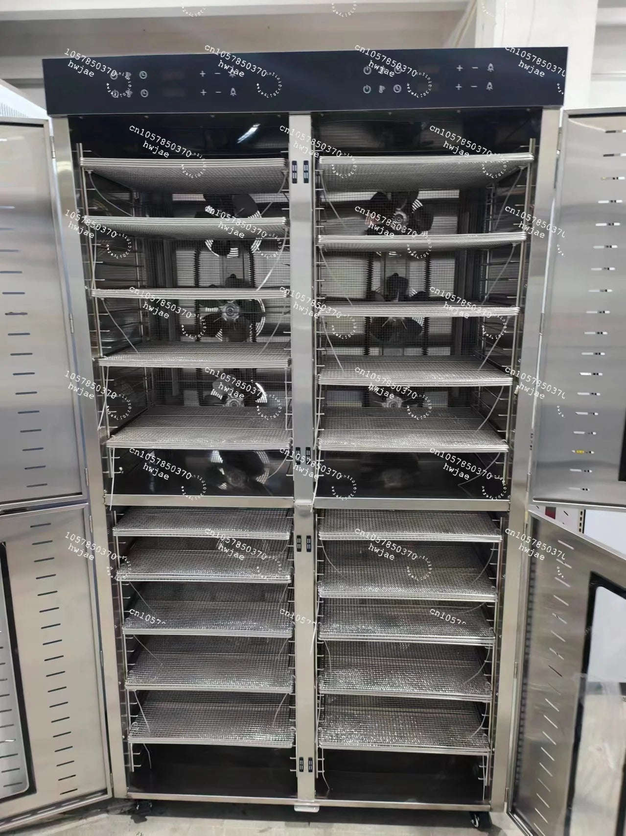 Commercial 20-Layer Food Dehydrator – Industrial Tray Dryer for Fruits & Vegetables