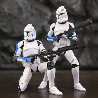 Star Wars 6" Action Figures – 501st Legion ARC & ARF Troopers, Rex, Jesse, Bane, Denal, Tup, Dogma Clone Toy