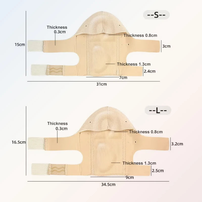Plantar Fasciitis Heel Support - Adjustable Shock-Absorbing Achilles Tendon and Heel Protector Inserts