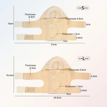 Plantar Fasciitis Heel Support - Adjustable Shock-Absorbing Achilles Tendon and Heel Protector Inserts