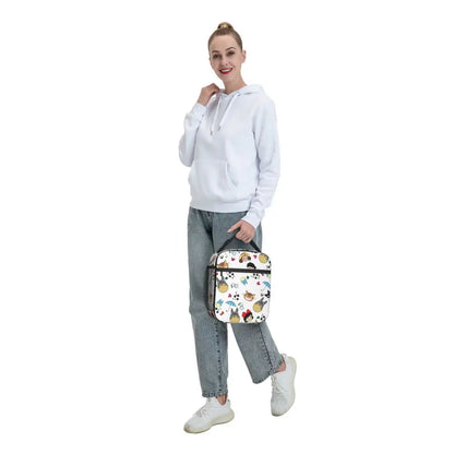 Totoro Miyazaki Anime Insulated Lunch Tote Bag – Portable Thermal Cooler for School & Office