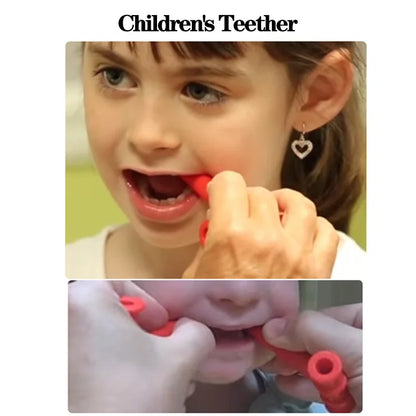 Kids Chewing Tube Speech Therapy Tool — Oral Muscle Training & Teeth Massager for Children’s Speech Rehabilitation